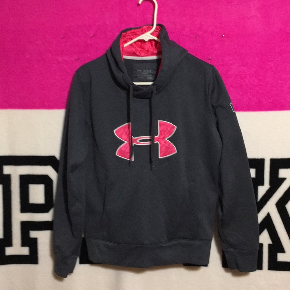 Breast cancer awareness under armour hoodie